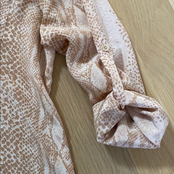 Python Button Down Blouse - Picture 5 of 6